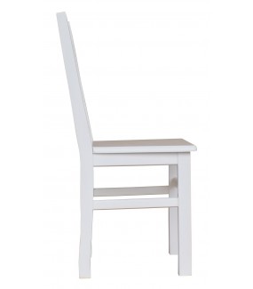 Krzesło drewniane białe